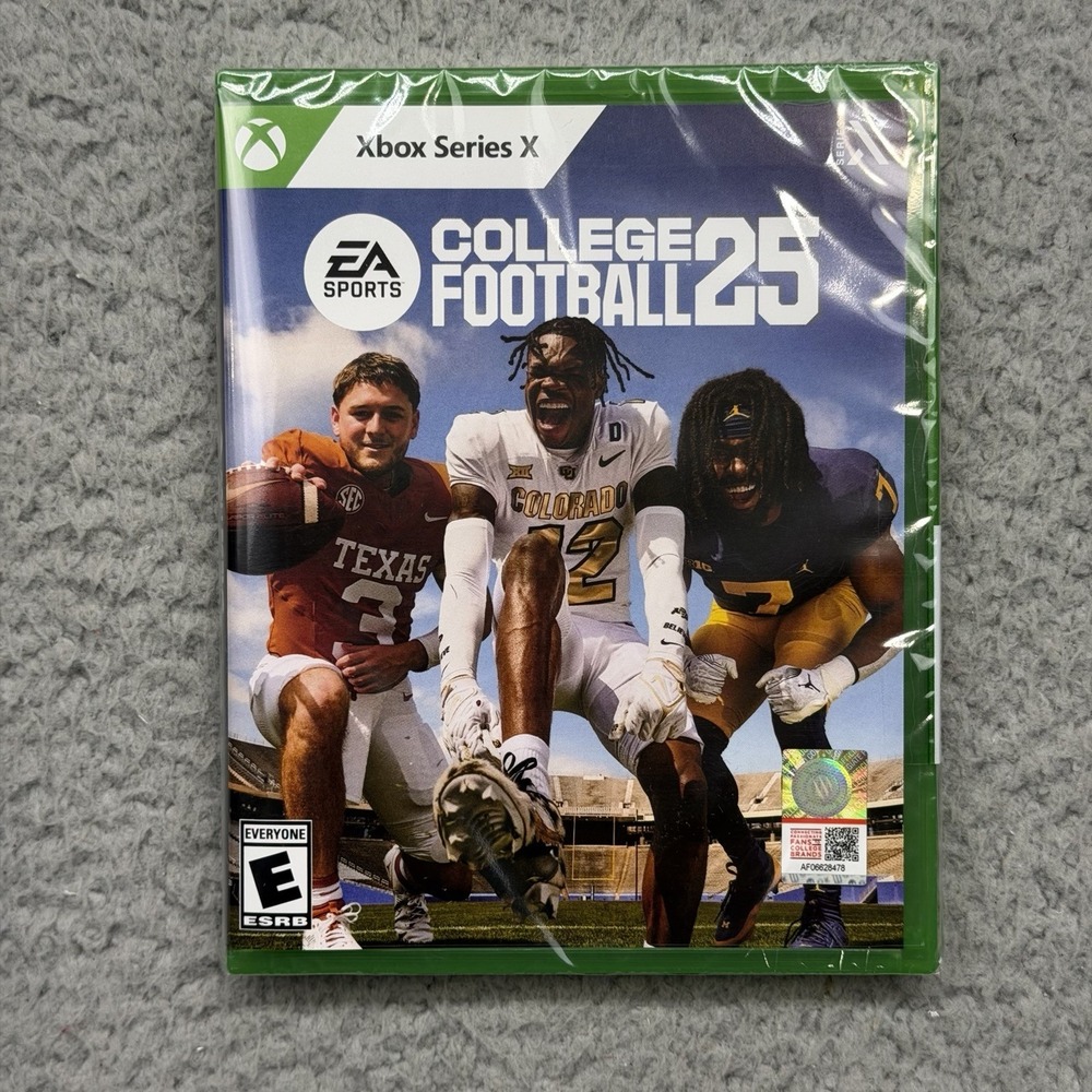 NISP EA Sports College Football 25 Microsoft Xbox Series X|S 2024 Video Game 4K